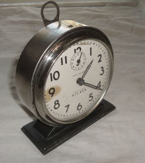 CIR 1933 Antique Big Ben Loud Alarm Clock Works