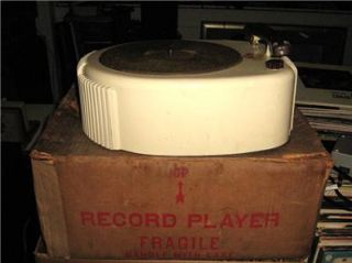 RARE Meck 3A6 P8 Record Player 78 RPM Original Box Very Nice Dont Miss 