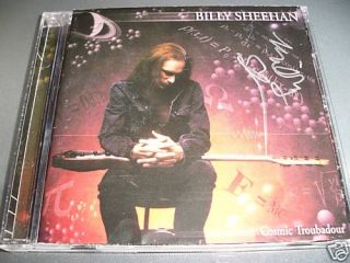 Billy Sheehan Signed CD Bass Guitar Legend COA RARE