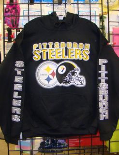 Pittsburgh Steelers Black Sweatshirt Hoodie s M L XL 2XL 3XL 4XL 5XL 