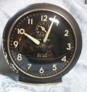 Vtg 1949 Big Ben Westclox Original Windup Alarm Clock