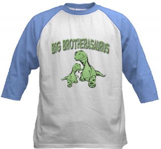 Big Brother Dinosaur Raglan T Shirt Dino Brothers Bro