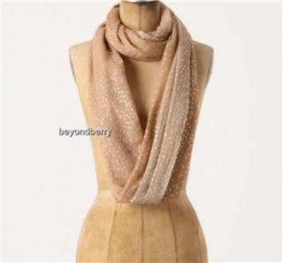 NEW Anthropologie lulla Collection by Bindya Ombre Polka Scarf