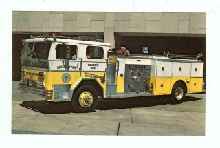 Binghamton NY 1975 Ward LaFerance Rescue Pumper Diesel Powered Fire 