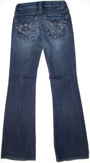 Big Star SWEET Jeans Low Boot Cut Pant Denim Womens Sz 23 31 R SKU 082 