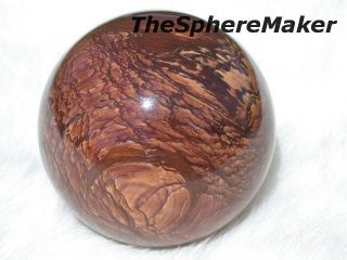 Siaz Biggs Picture Jasper Sphere Stone Ball 2 2D 56mm