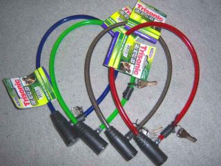 Bike Lock Cables 2 Keys 0 25 x 25 Bike Chain Lock