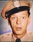 Don Knotts Signed Preprint Andy Griffith Show Barney