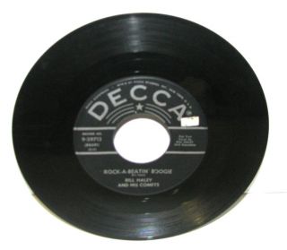 bill haley comets burn that candle rock a beatin 45
