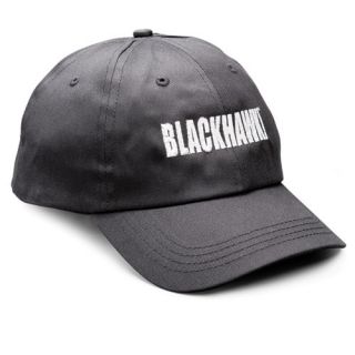 New Black Blackhawk Adjustable Operators Logo Cap Hat