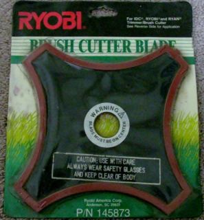 Ryobi Trimmer Brush Cutter Blade 145873 New 