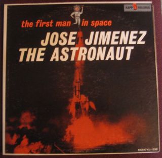 Jose Jimenez The Astronaut US Comedy Bill Dana LP