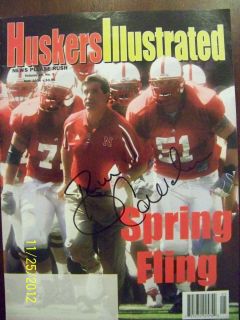 Nebraska Cowboys Signed Bill Callahan Husker Illustrated May 2004