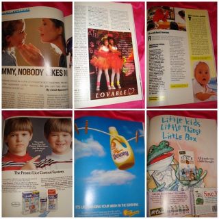 premiere issue 1991 children kids fashion ads vintage bill cosby