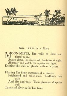   Leaves from A Grass House by Hawaii Poet Laureate Don Blanding