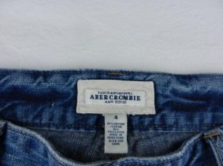 Abercrombie Fitch AF Straight Leg Denim Jeans Womens Pant Sz 2 4 KKMZ 