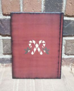 Prim Blank Christmas Journal Recipe Book 168 Lined Pages Christmas 
