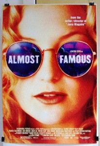 2000 Almost Famous Original 27x40 DS Movie Poster Kate Hudson Cameron 
