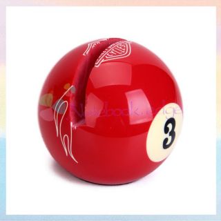 Billiards Ball Business Name Card Holder Stand Photo Display Table 