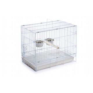 prevue pet products white travel bird cage