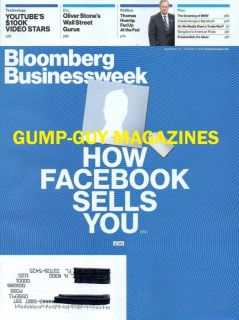 BLOOMBERG BUSINESSWEEK 2010 FACEBOOK SELLS YOU Director Oliver Stone 