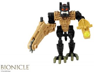 Reidak Toy 3 Bionicle Piraka mcd Lego 2006 Mint