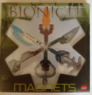 Lego Bionicle Magnets Weapons Set New Building Set 6 Boys Toys