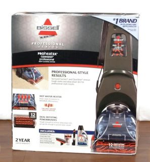 Bissell CleanShot ProHeat Deep Cleaning 2X Steam Upright Carpet 