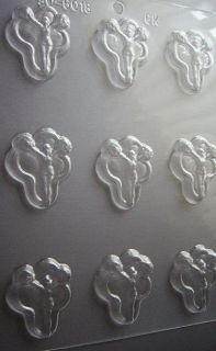Bite Size Cheerleaders Chocolate Candy Mold