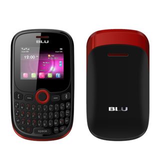 Brand New Blu Samba Jr Q52 Red Keyboard Unlocked GSM Quadband Bar Cell 