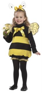 Bizzy Lil Honey Bumble Bee Toddler Infant Childrens Halloween Costume 