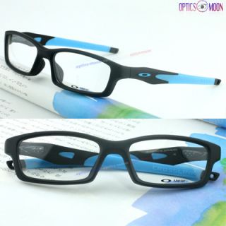   Matter 56mm Eyeglasses RX Frame Satin Black OX8029 0156 Blue