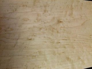 WIDE FIGURED BIG EYED Birdseye Curly Maple Board Wood Lumber 11X60 