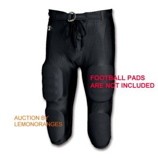 New Champion Kids Black Football Pants Youth Size Large Priority Mail 