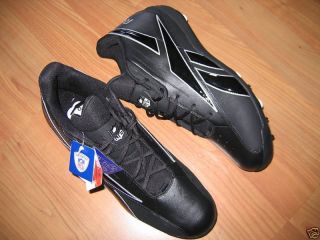Reebok NFL Football Shoes Black Cleats Mens US Size 18 UK 17 RB 703 