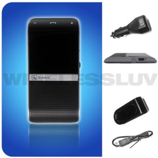 BlueAnt S4 Bluetooth Hands Free Car Speakerphone Kit w/ Dual Phone 