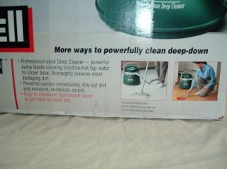 Bissell Big Green 1672 Bare Floor Carpet Deep Cleaner Wet Dry Vacuum 
