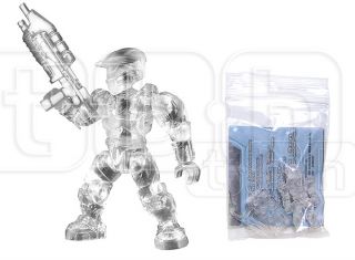 Active Camo Spartan Figure Halo Wars Mini Mega Bloks Blocks Series 1 