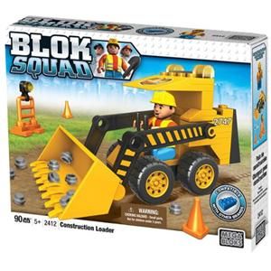 mega bloks blok squad set 2412 construction loader