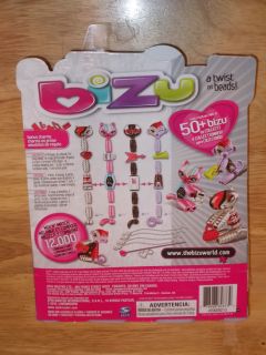 2011 Spin Master BIZU Rock 4 Pack Kit #118 121 Jewelry Making Beads 