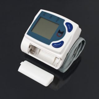   Wrist Arm Blood Pressure Monitor Heart Beat Meter Machine Gauge