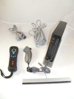 your bidding on nintendo wii black game console system console is in 