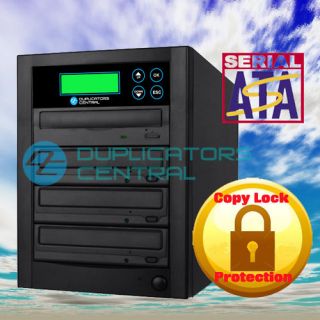 Dual Layer DVD CD Disc Duplicator w Copy Protection