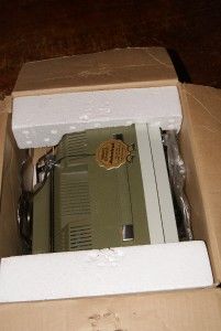   Admiral Playmate Television 70s Avocado Green Tags Prop Works