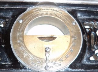 Attractive Davis Level & Tool Co Inclinometer 7 Inches Pat Sep 17 1867 