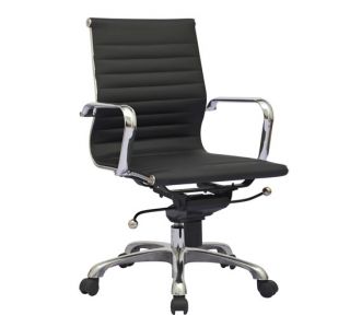 644 9366 new modern design synthetic leather office chair black