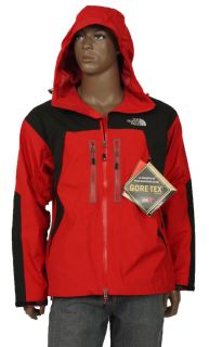 New The North Face Mountain Guide Jacket Red Black L
