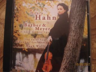   Concertos Hilary Hahn Saint Paul Chamber Orchestra BMG CD