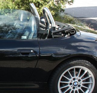 BMW Z3 Stainless Polished Roll Bar Style Bar
