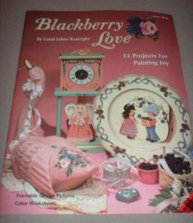 Blackberry Love Tole Painting Book 13 Projects Patterns